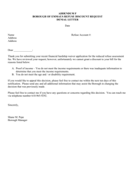 Low Income Reduced Refuse Rate Application - Borough of Emmaus, Pennsylvania, Page 12