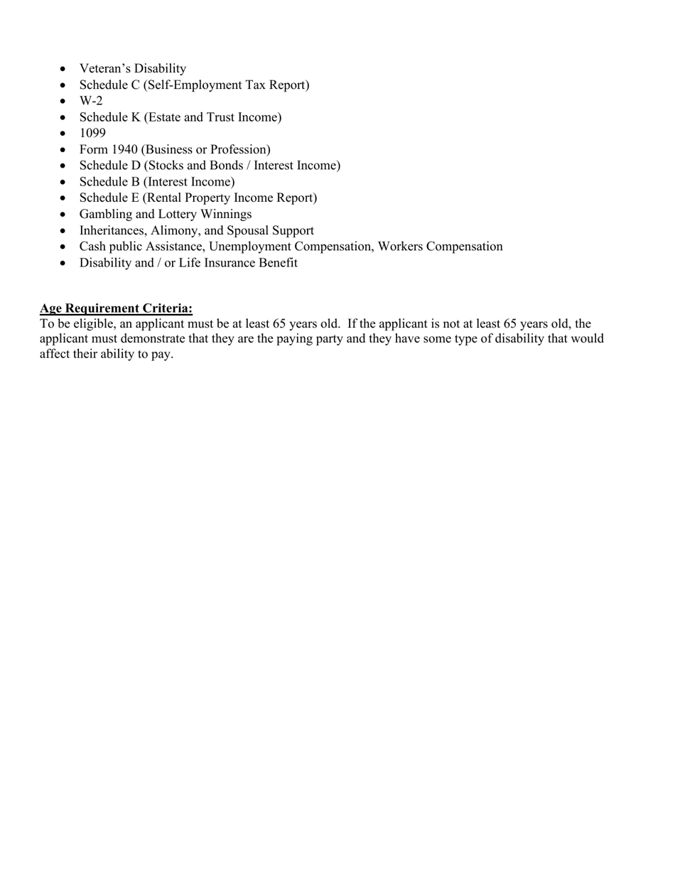 Low Income Reduced Refuse Rate Application - Borough of Emmaus, Pennsylvania, Page 3