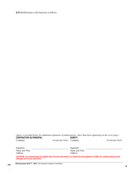 Form A312-2010 Aia Bond Form - City of Adrian, Michigan, Page 4