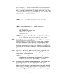 Professional Services Contract - City of Adrian, Michigan, Page 15