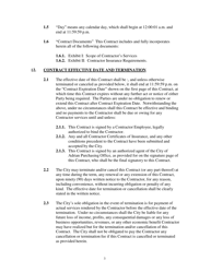 Professional Services Contract - City of Adrian, Michigan, Page 3