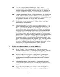 Professional Services Contract - City of Adrian, Michigan, Page 6