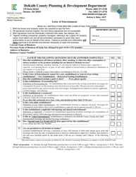 Alcohol License and Business Registration Renewal Application - DeKalb County, Georgia (United States), Page 7