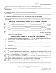 Form 18.0 Petition for Adoption of Minor - Butler County, Ohio, Page 2
