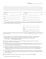 BCPC Form 802 Certificate of Examination - Butler County, Ohio, Page 2
