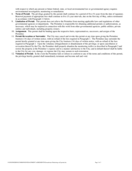 Groundwater Monitoring Well Installation Application and Permit - City of Muskegon, Michigan, Page 3