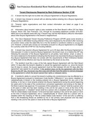 Form 1000 Multilingual Pre-buyout Disclosure Form - City and County of San Francisco, California (English/Spanish/Chinese), Page 3