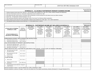 Form GR-1065 Partnership Income Tax Return - City of Grand Rapids, Michigan, Page 6