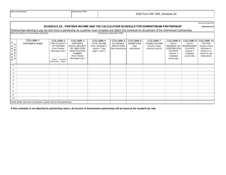 Form GR-1065 Partnership Income Tax - City of Grand Rapids, Michigan, Page 12