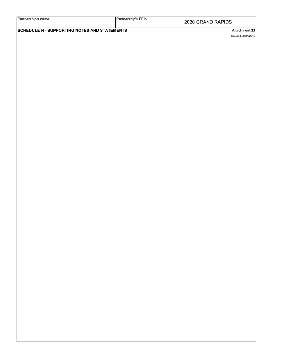 Form GR-1065 Partnership Income Tax - City of Grand Rapids, Michigan, Page 17