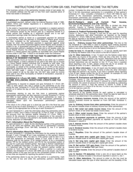 Form GR-1065 Partnership Income Tax - City of Grand Rapids, Michigan, Page 5
