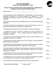 Business License Application - Noise Variance - City of Grand Rapids, Michigan, Page 3