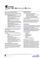 Document preview: Instructions for Luds Application - City of Grand Rapids, Michigan