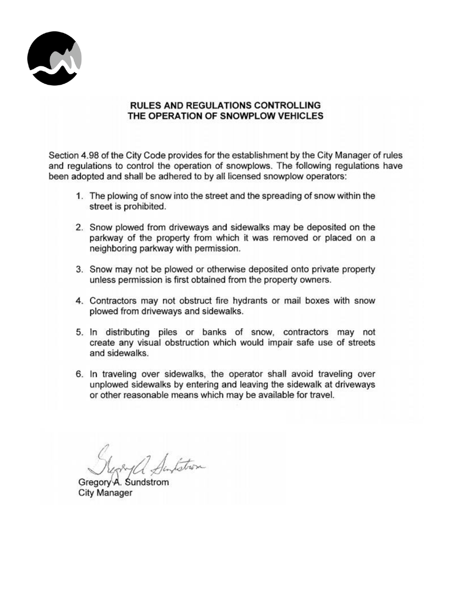 Business License Application - Snowplow Company - City of Grand Rapids, Michigan, Page 9