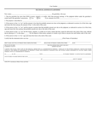Affidavit, Order &amp; Notice of Garnishment of Property Other Than Personal Earnings &amp; Answer of Garnishee - Village of Batavia, Ohio, Page 2