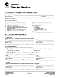 Director Review Application - City of Grand Rapids, Michigan, Page 2