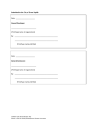 Form COMDEV-105-183 Section 3 Plan for Owner/Developer and General Contractor - City of Grand Rapids, Michigan, Page 5