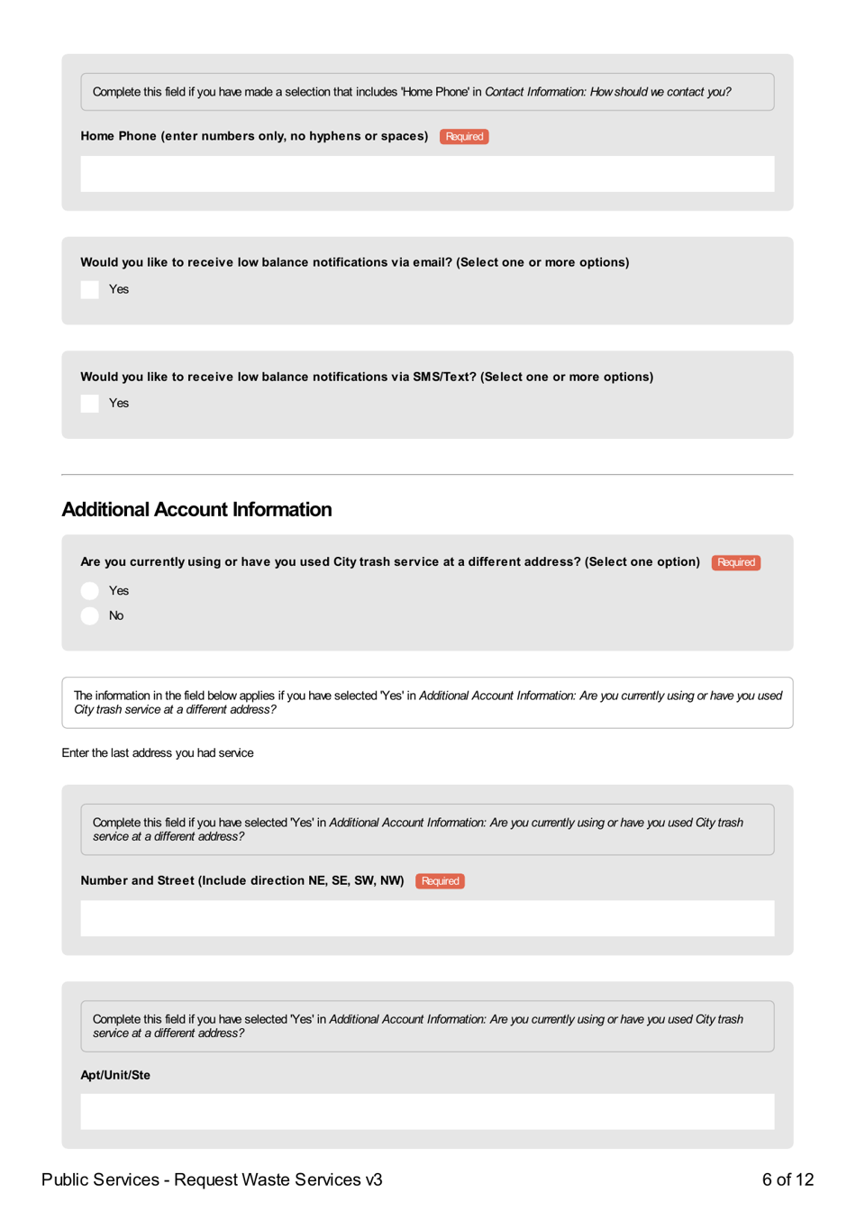 Waste Services Request - City of Grand Rapids, Michigan, Page 6