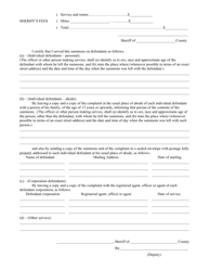 Form 171-283 Summons in Mandamus - Lake County, Illinois, Page 2