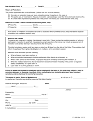 Form 171-329 Mediation Refferal Order - Lake County, Illinois, Page 2