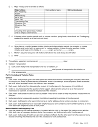 Form 171-410 Joint Parenting Agreement - Lake County, Illinois, Page 2