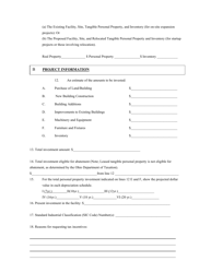 Enterprise Zone Tax Abatement Application - City of Toledo, Ohio, Page 2