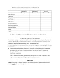 Enterprise Zone Tax Abatement Application - City of Toledo, Ohio, Page 8