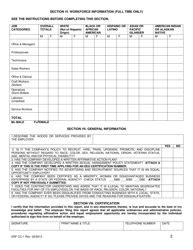Form CC-1 Employer Report Form - City of Peoria, Illinois, Page 2