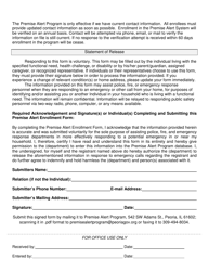 Premise Alert Program Enrollment Form - Peoria County, Illinois, Page 5