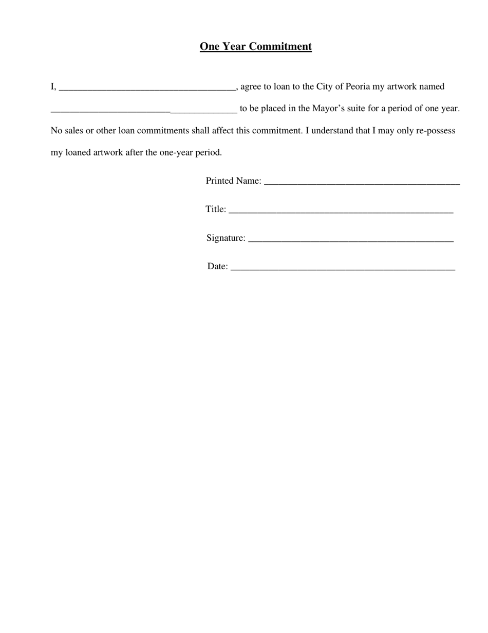 Application - Loaned Artwork for Mayors Suite - City of Peoria, Illinois, Page 3