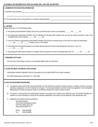 Administrative Deviation Application - City of Peoria, Illinois, Page 2