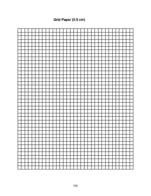 Full Page 1 Cm Graph Paper Printable