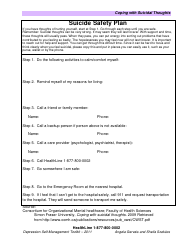 Document preview: Suicide Safety Plan Template
