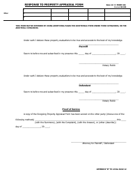 Form 104 Response to Property Appraisal Form - Belmont County, Ohio, Page 2
