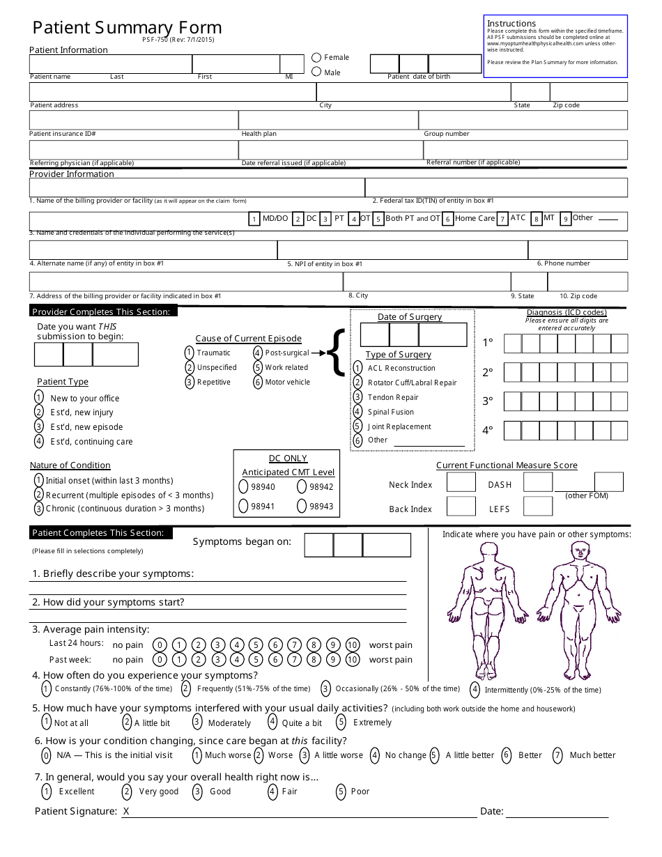 patient-summary-form-optum-physical-health-fill-out-sign-online-and-download-pdf