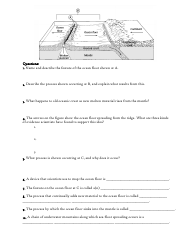 Sea Floor Spreading Worksheet, Page 2