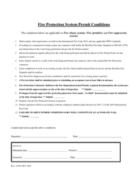 Fire Protection System Work Permit - City of McAllen, Texas, Page 2