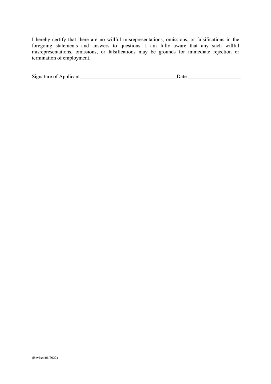 Personal History Statement - City of McAllen, Texas, Page 16