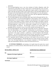 Contract for Professional Services - Schwenksville Borough, Pennsylvania, Page 4