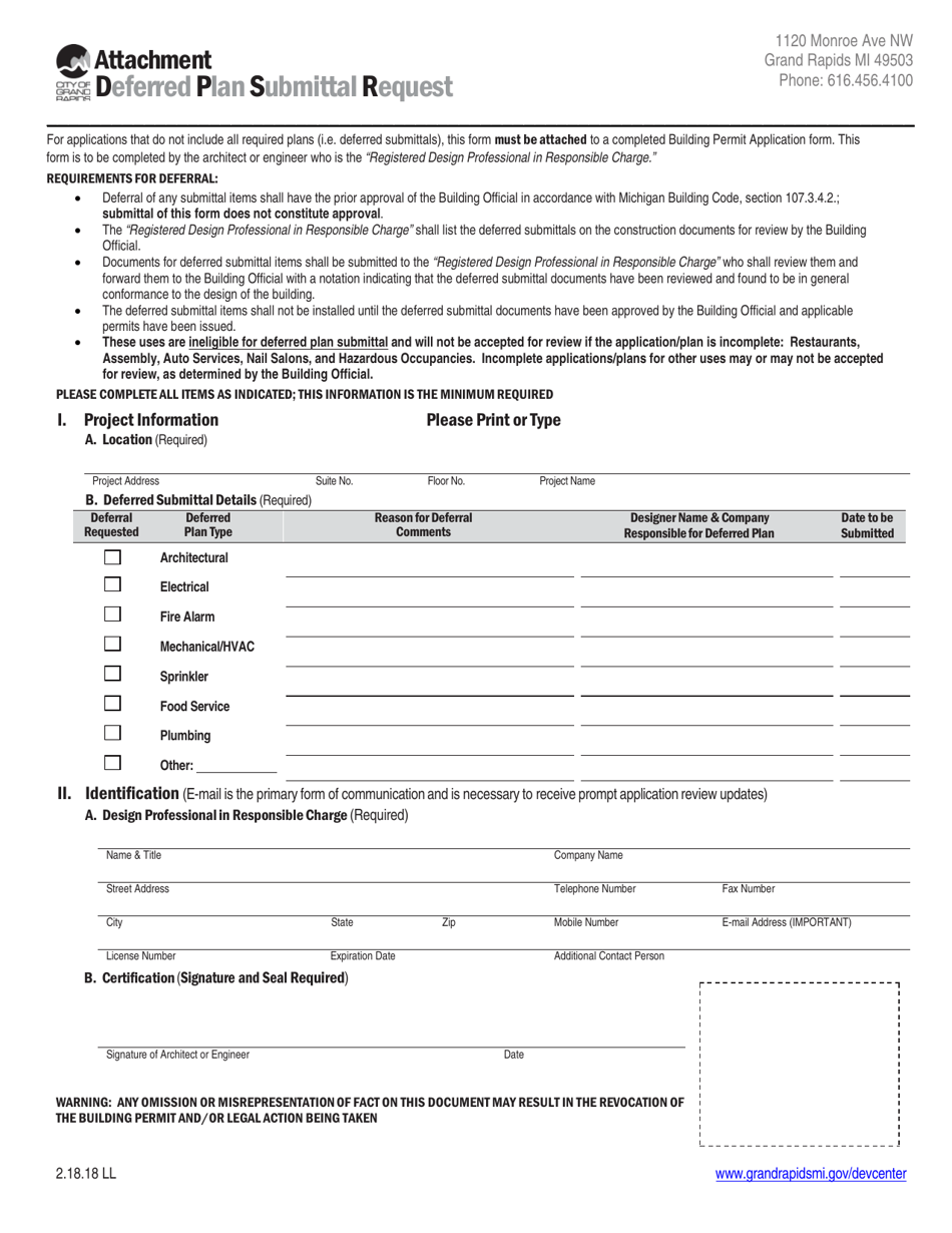 Building Plan Review Attachment - City of Grand Rapids, Michigan, Page 3