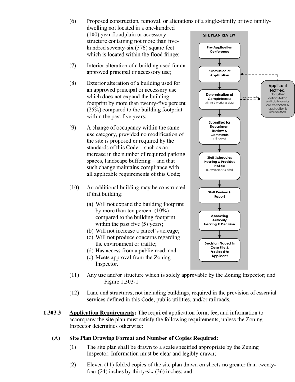 Application for Conditional Use and Site Plan Review - Warren County, Ohio, Page 8