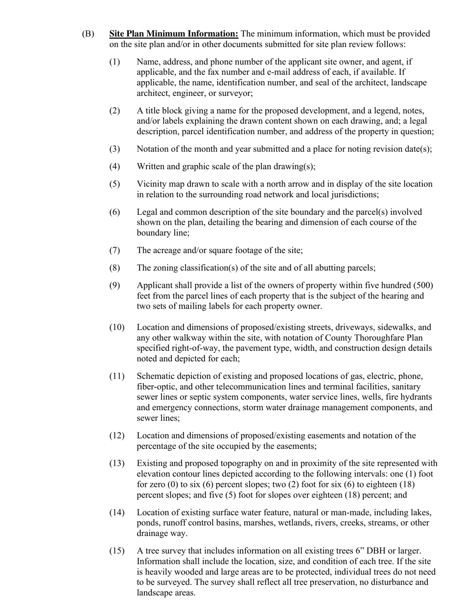 Application for Conditional Use and Site Plan Review - Warren County, Ohio, Page 9