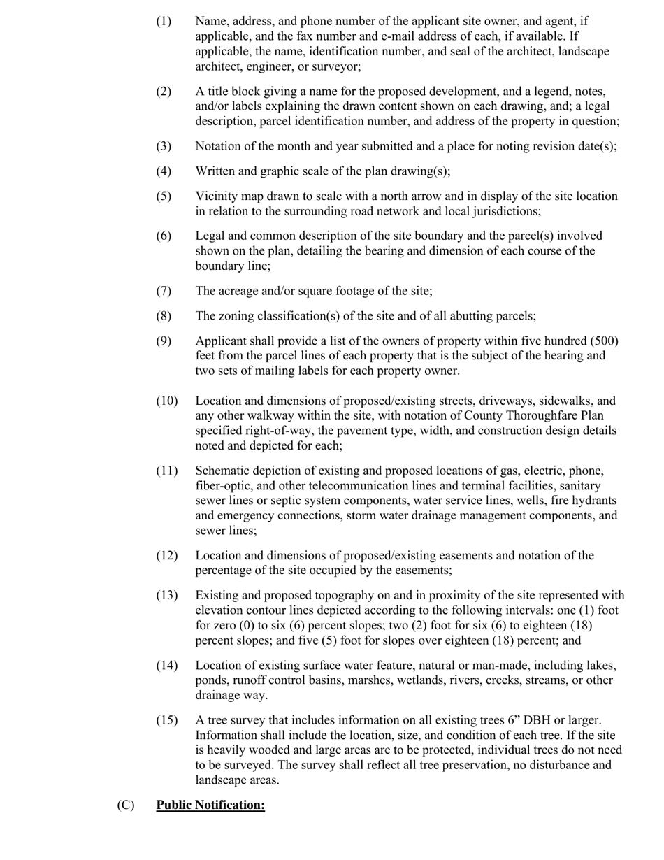 Application for Site Plan Review - Warren County, Ohio, Page 7