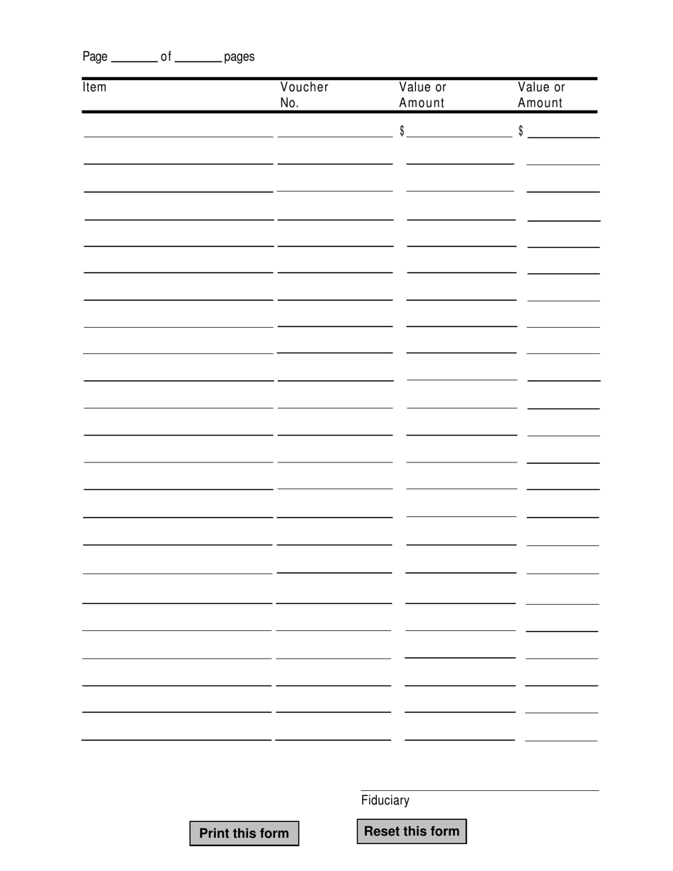Form 13.1 Receipts and Disbursements - Warren County, Ohio, Page 3
