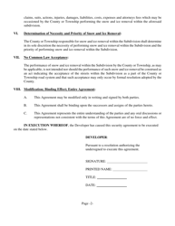 Form SR-6 Agreement for Snow and ICE Removal for Unaccepted Streets - Warren County, Ohio, Page 2