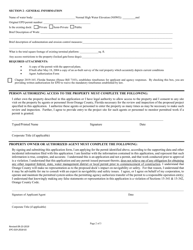Form EPC-019-2018-01 Maintenance and Repair of a Permitted Dock - Orange County, Florida, Page 2