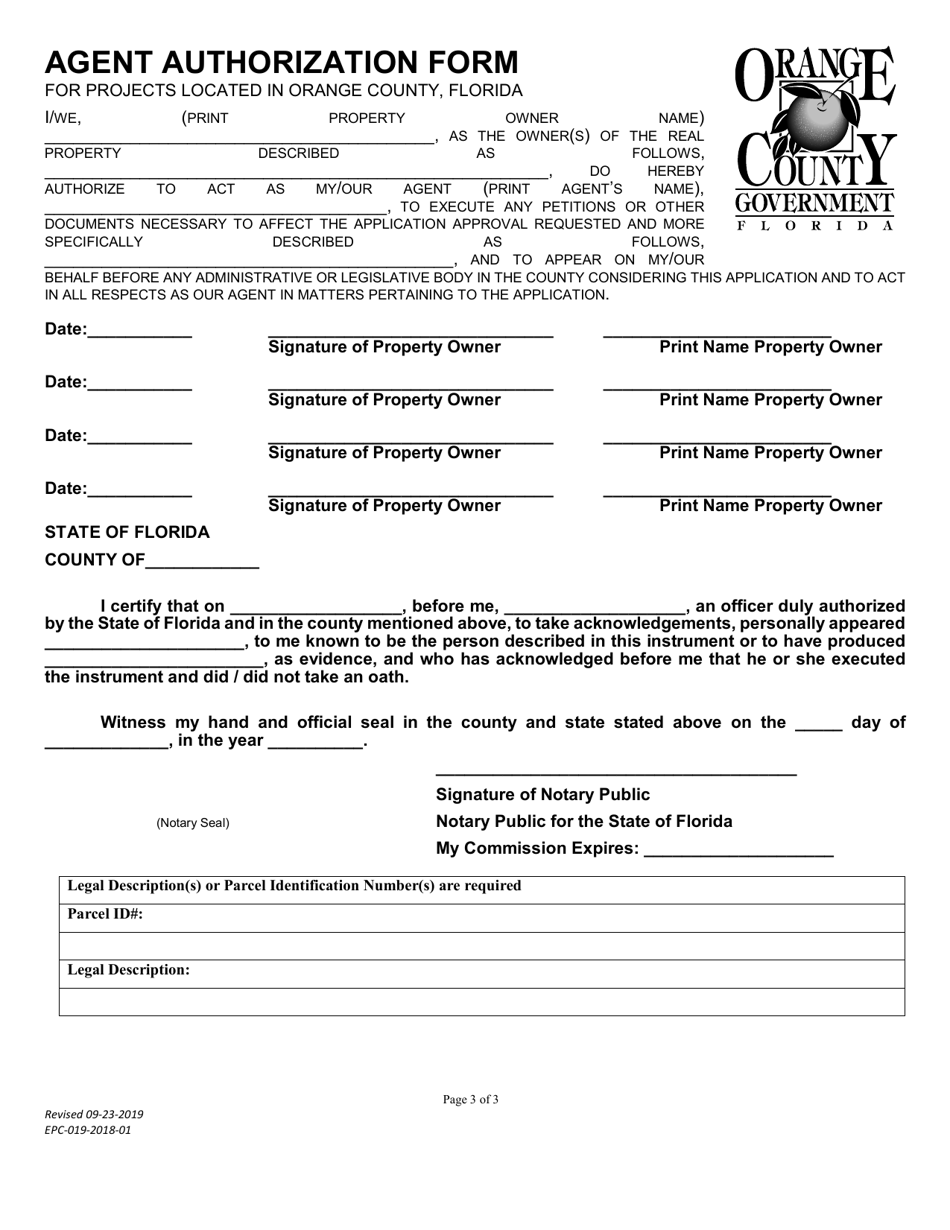 Form Epc 019 2018 01 Fill Out Sign Online And Download Fillable Pdf