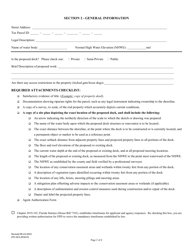 Form EPC-023-2018-01 Repair of an Unpermitted Dock (Grandfathered) - Orange County, Florida, Page 2