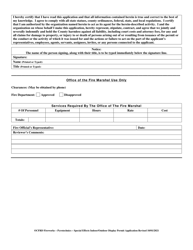 Permit Application for Indoor/Outdoor Display - Orange County, Florida, Page 5