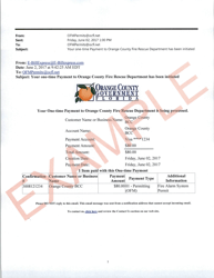 Outdoor Public Assembly Permit Application - Orange County, Florida, Page 6